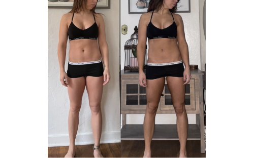 fat loss before/after